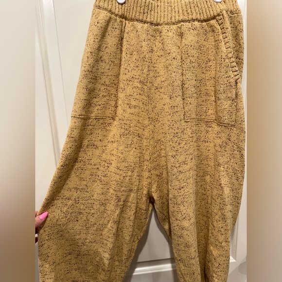 Free People Marled Mustard Knit Sweater Set - Picture 5 of 5